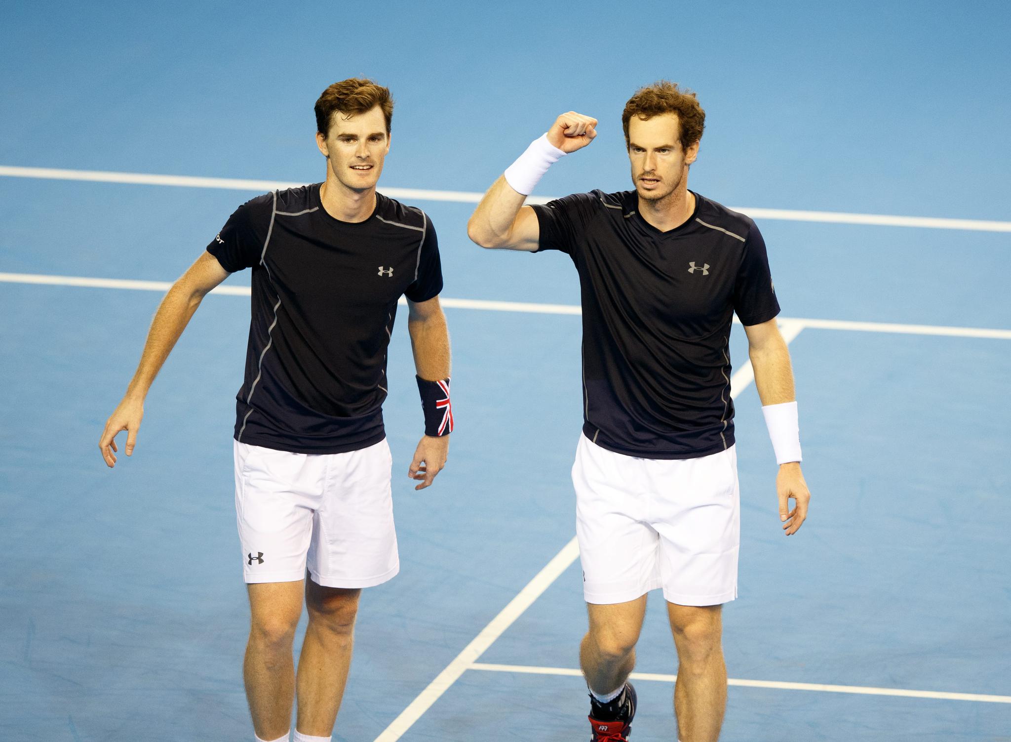 美国网球队完胜英国网球队，穆雷完成帽子戏法